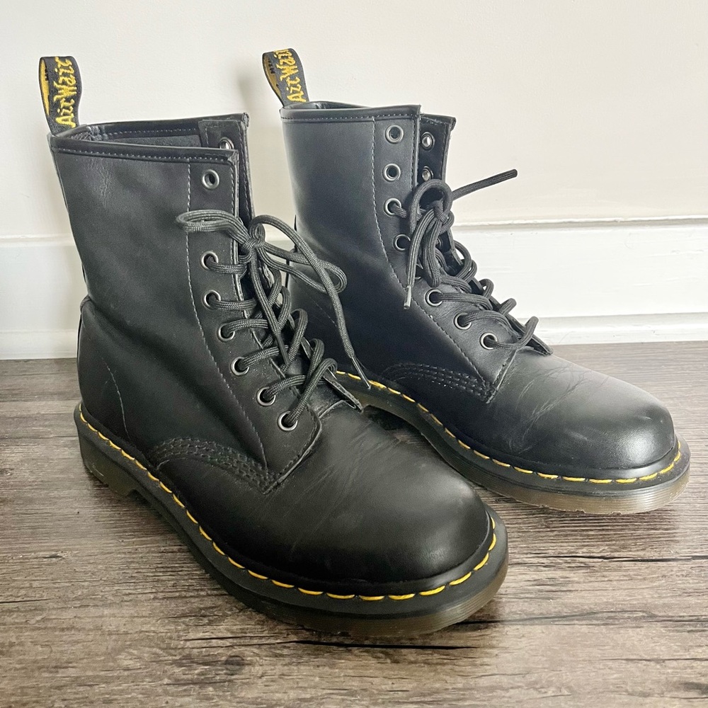 Dr. Martens 1460 Women’s - Nappa Leather Lace Up Boots - Women’s 8